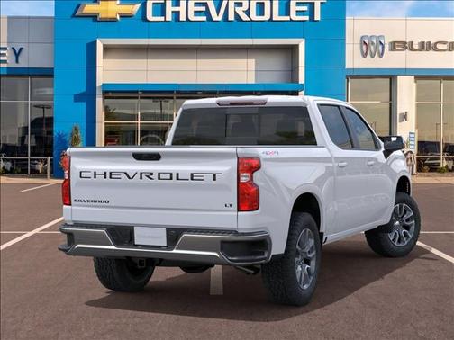 Summit White 2026 Chevrolet Silverado 1500 LT