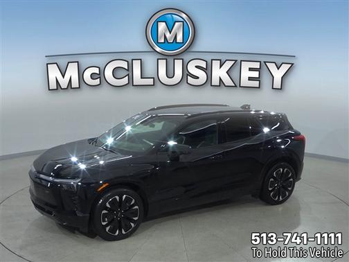 Black 2024 Chevrolet Blazer EV eAWD RS