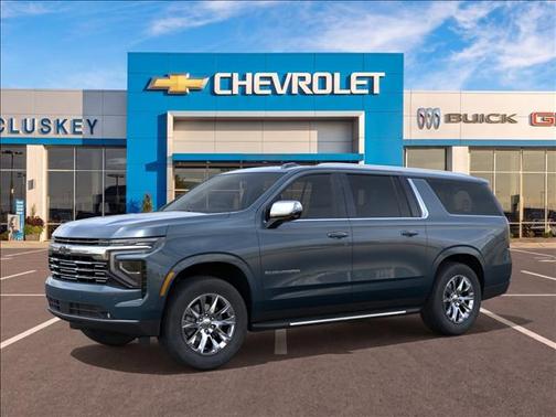 Lakeshore Blue Metallic 2026 Chevrolet Suburban Premier