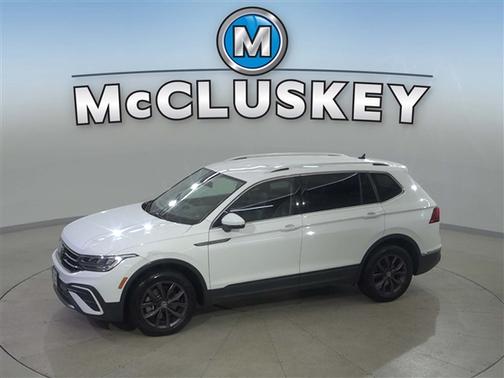 Pure White 2022 Volkswagen Tiguan 2.0T SE 4MOTION