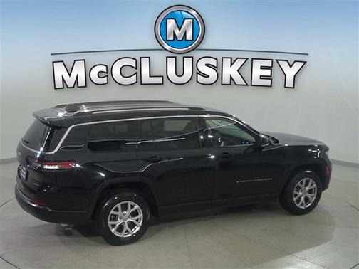 Diamond Black Crystal Pearlcoat 2021 Jeep Grand Cherokee L Limited