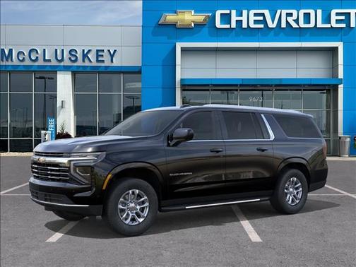 Black 2026 Chevrolet Suburban LT
