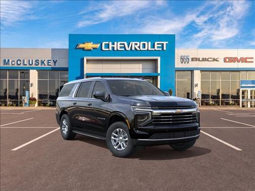 Black 2026 Chevrolet Suburban LT