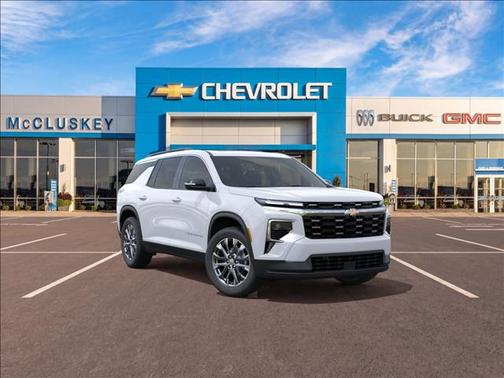 Summit White 2026 Chevrolet Traverse LT