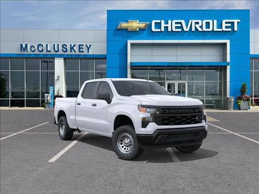Summit White 2026 Chevrolet Silverado 1500 WT