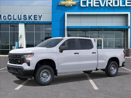 Summit White 2026 Chevrolet Silverado 1500 WT