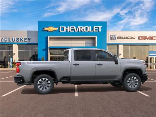 Sterling Gray Metallic 2026 Chevrolet Silverado 2500 Custom