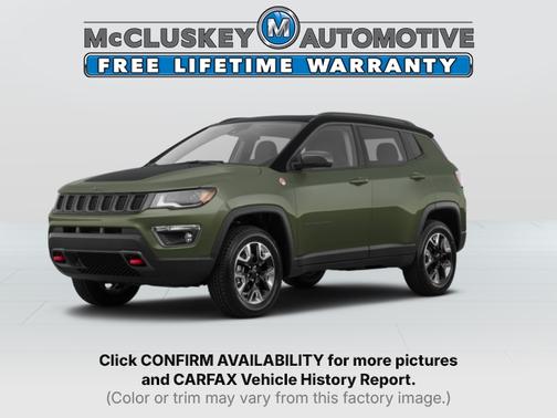 Olive Green Pearlcoat 2018 Jeep Compass Trailhawk