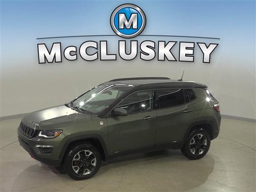 Olive Green Pearlcoat 2018 Jeep Compass Trailhawk