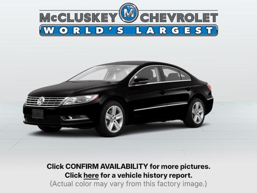 Deep Black Pearl Metallic 2014 Volkswagen CC 2.0T R-Line