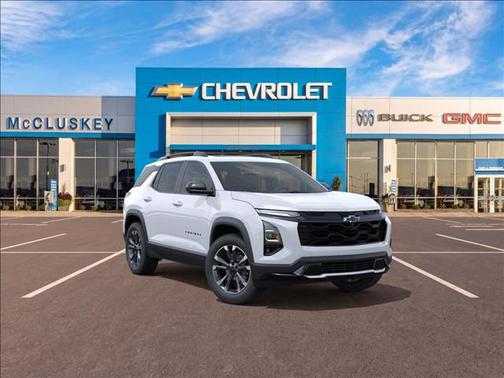 Polar White Tricoat 2026 Chevrolet Equinox AWD RS