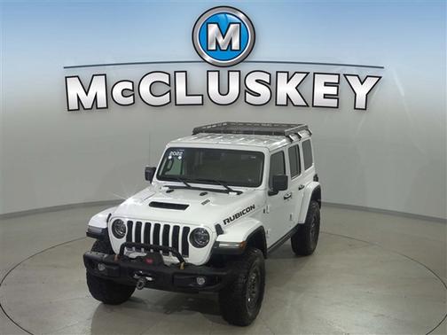 Bright White Clearcoat 2022 Jeep Wrangler Unlimited Rubicon 392