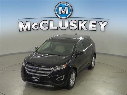 SHADOW BLACK 2018 Ford Edge SEL