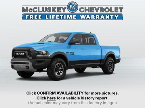 True Blue Pearlcoat 2017 RAM 1500 Big Horn