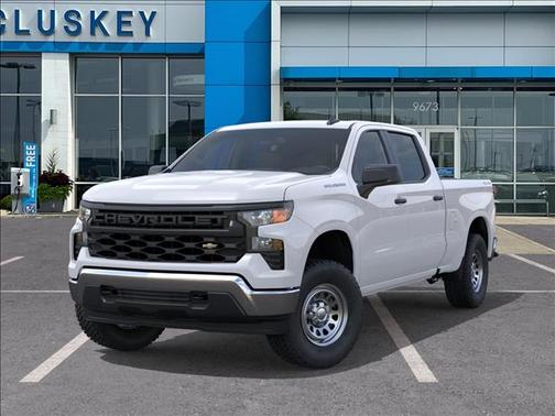 Summit White 2026 Chevrolet Silverado 1500 WT