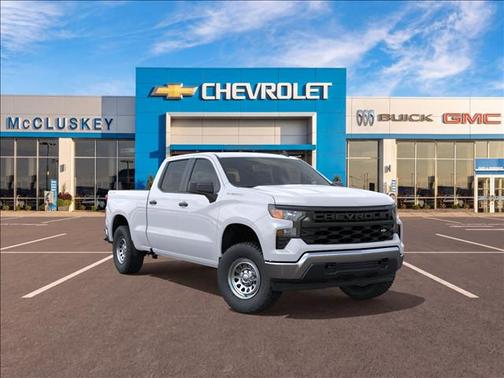 Summit White 2026 Chevrolet Silverado 1500 WT