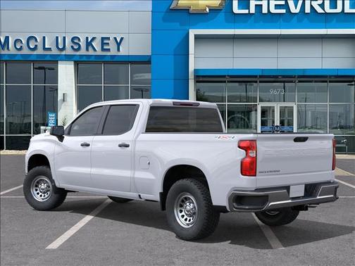 Summit White 2026 Chevrolet Silverado 1500 WT