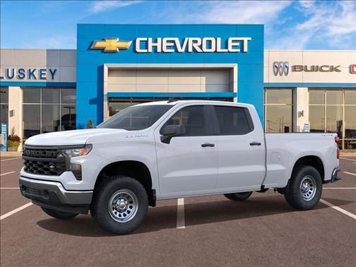 Summit White 2026 Chevrolet Silverado 1500 WT