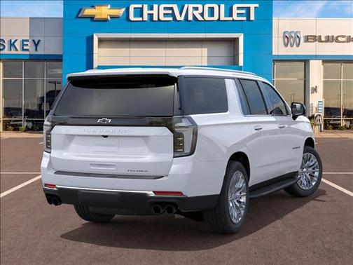 Polar White Tricoat 2026 Chevrolet Suburban Premier