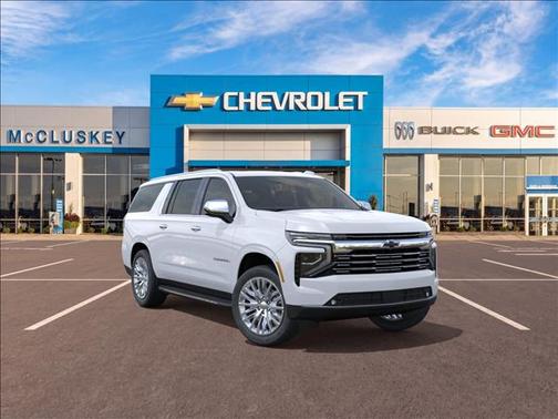 Polar White Tricoat 2026 Chevrolet Suburban Premier
