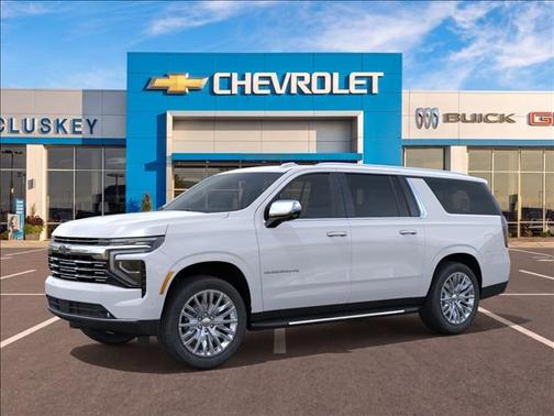 Polar White Tricoat 2026 Chevrolet Suburban Premier
