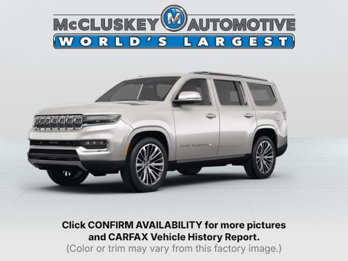 Bright White Clearcoat 2022 Jeep Grand Wagoneer Series III 4x4