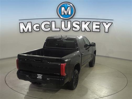 Midnight Black Metallic 2025 Toyota Tundra Hybrid Platinum
