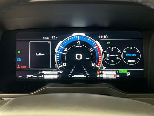 Midnight Black Metallic 2025 Toyota Tundra Hybrid Platinum