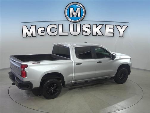 Silver Ice Metallic 2020 Chevrolet Silverado 1500 Custom Trail Boss