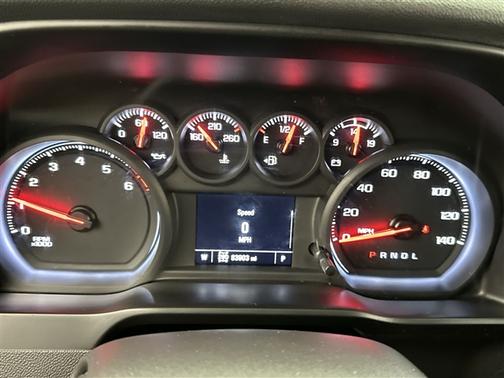 Silver Ice Metallic 2020 Chevrolet Silverado 1500 Custom Trail Boss