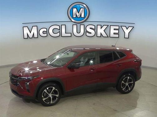 Crimson Metallic 2024 Chevrolet Trax FWD 1RS