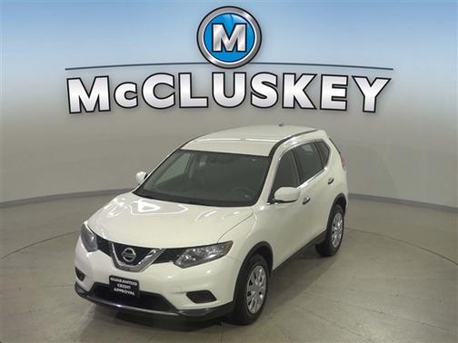 Glacier White 2016 Nissan Rogue S