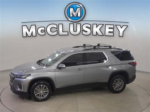 Sterling Gray Metallic 2023 Chevrolet Traverse LT Cloth