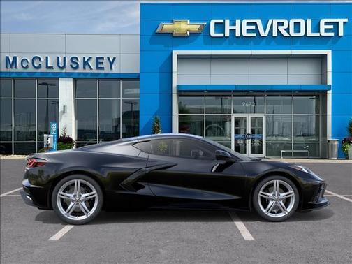 Black 2026 Chevrolet Corvette Stingray w/1LT