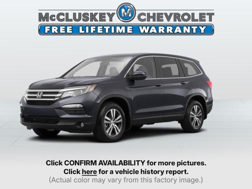 Modern Steel Metallic 2016 Honda Pilot EX-L