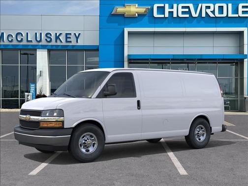 Summit White 2026 Chevrolet Express 2500 Work Van