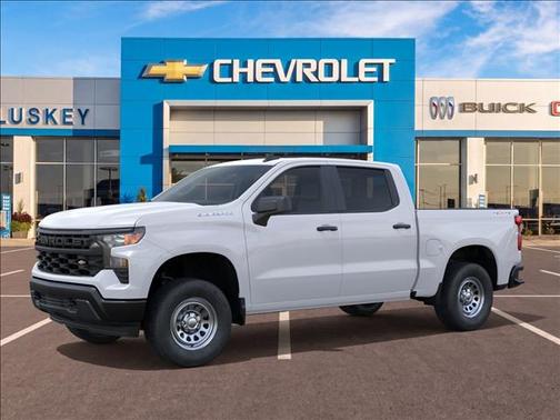 Summit White 2026 Chevrolet Silverado 1500 WT