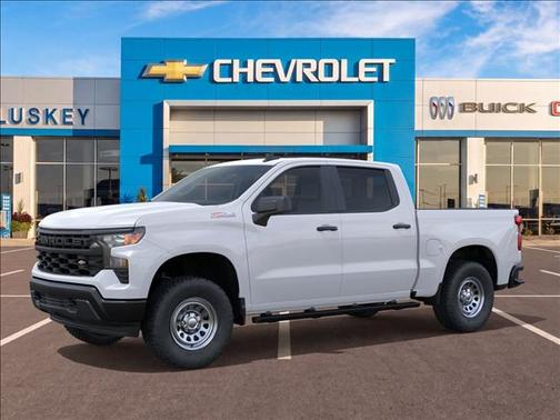 Summit White 2026 Chevrolet Silverado 1500 WT