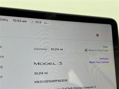 2023 Tesla Model 3 Standard Range