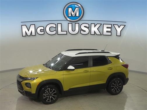 Nitro Yellow Metallic 2023 Chevrolet Trailblazer ACTIV