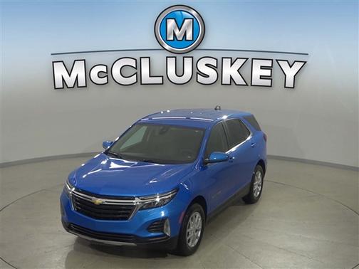 Riptide Blue Metallic 2024 Chevrolet Equinox 1LT
