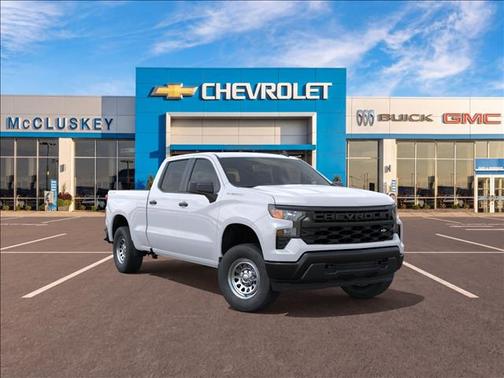 Summit White 2026 Chevrolet Silverado 1500 WT