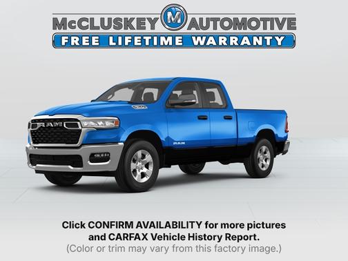 Hydro Blue Pearlcoat 2025 RAM 1500 Big Horn/Lone Star