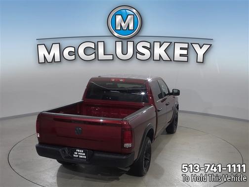 Delmonico Red Pearlcoat 2024 RAM 1500 Classic Warlock Crew Cab 4x2 5'7' Box