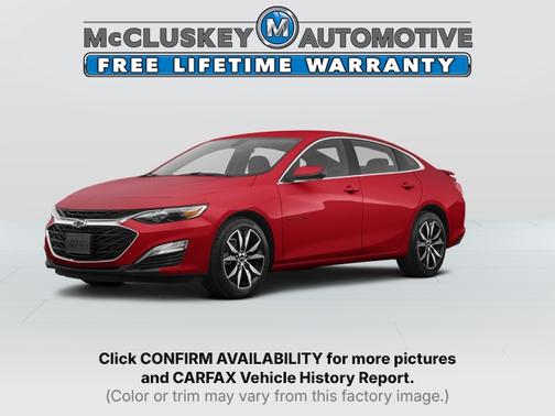 Radiant Red Tintcoat 2025 Chevrolet Malibu FWD RS