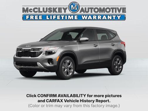 Steel Gray 2026 Kia Seltos LX