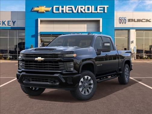 Black 2026 Chevrolet Silverado 2500 Custom