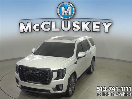 White Frost Tricoat 2024 GMC Yukon Denali Ultimate