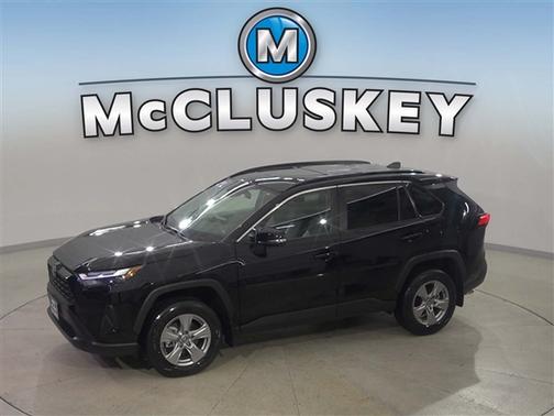 Midnight Black Metallic 2025 Toyota RAV4 XLE