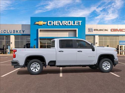 Summit White 2025 Chevrolet Silverado 3500 WT